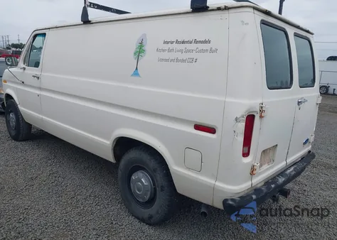 1985 Ford Econoline E250 Van из США, поврежденный, VIN 1FTFE24F0FHA66239
